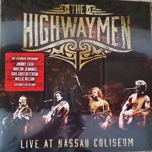Sony Vinyl Record - The Highwaymen Live at Nassau Coliseum